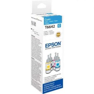 Epson T6642 Flacone Inchiostro Ciano 70ML per Stampanti EcoTank 