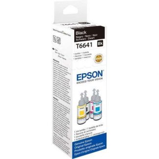 Epson T664 Nero Flacone Inchiostro 70 ml per Stampanti EcoTank