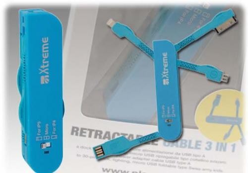 Xtreme Adattatore Multiconnettore Richiudibile