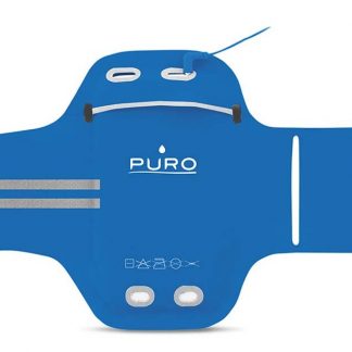 Puro Custodia Da Braccio Universale Blu per Smartphone fino a 5.0 Pollici
