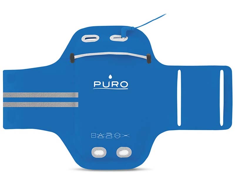 Puro Custodia Da Braccio Universale Blu per Smartphone fino a 5.0 Pollici