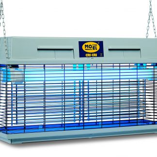Moel 307E Elettroinsetticida Lampada 2x20W IPX4 12-15MT