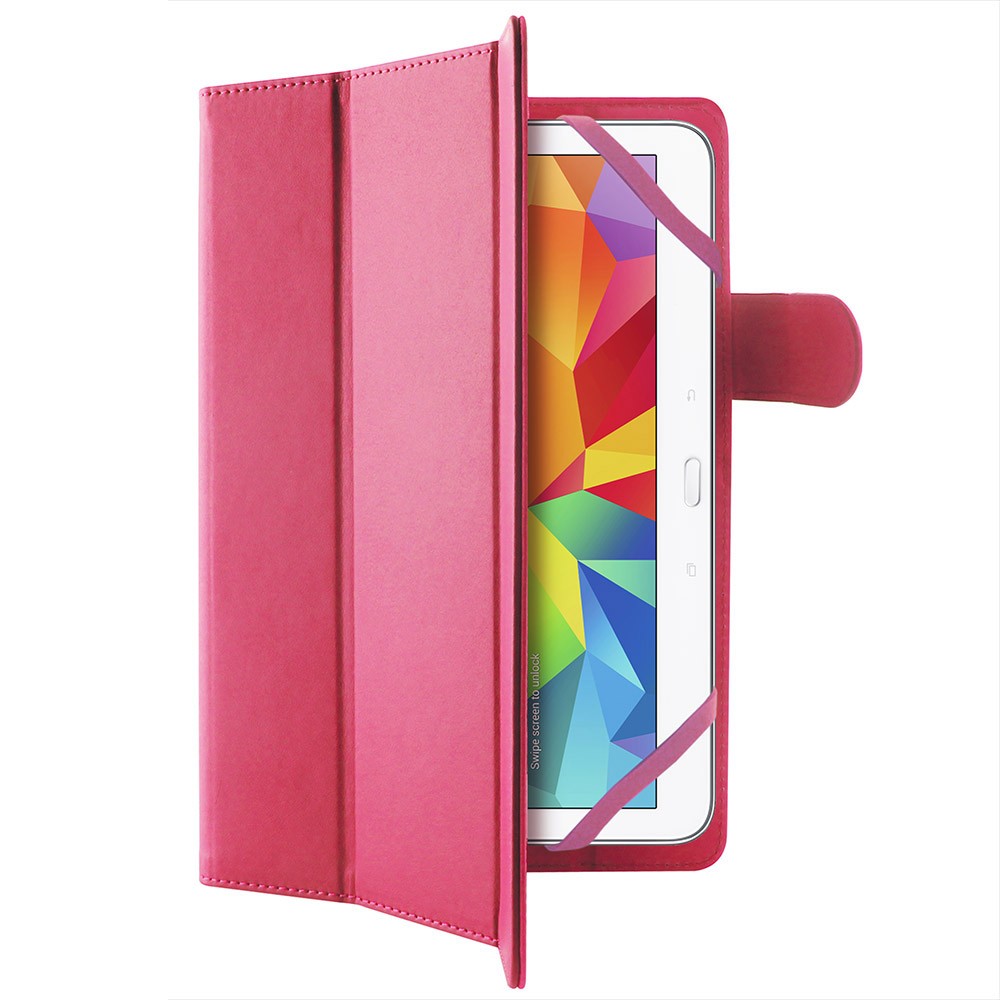 Puro Book Easy Rosa Custodia Universale per Tablet Fino a 8 Pollici