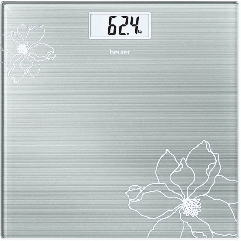 Beurer GS10 Bilancia Pesapersone Digitale in Vetro Portata Max 180 Kg