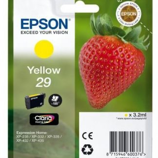 Epson Serie Fragola 29 Giallo Cartuccia Inchiostro Originale