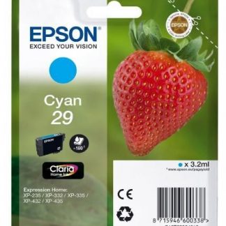 Epson Serie Fragola 29 Ciano Cartuccia Inchiostro Originale