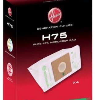Hoover H75 Confezione 4 Sacchetti Microfibra per Aspirapolvere Thunder Space