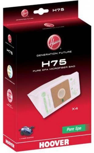 Hoover H75 Confezione 4 Sacchetti Microfibra per Aspirapolvere Thunder Space