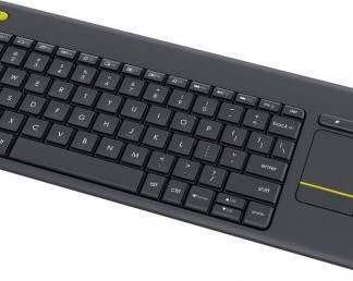 Logitech K400 Plus Tastiera Wireless con Touchpad Integrato