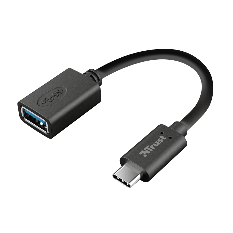 Trust Calyx Cavo Adattatore USB-C a USB-A Nero