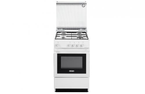 De Longhi SGW554GNN Bianca Cucina a Gas 50x50 4 Fuochi con Forno a Gas