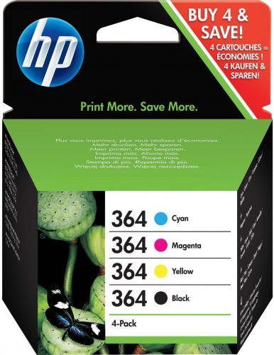 HP 364 Multipack 4 Cartucce d'Inchiostro