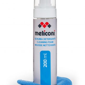 Meliconi C200 Foam Kit Pulizia Schermo TV Deteregnte 200 ML Panno In Microfibra