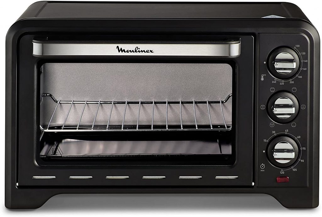 Moulinex Optimo OX4448 Nero Fornetto Elettrico 19Lt 1380W con Grill
