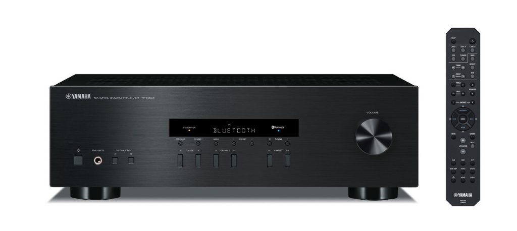Yamaha RS202D Nero Sintoamplificatore Stereofonico con Radio DAB e Bluetooth