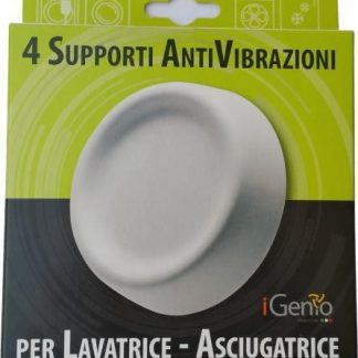 I-Genio 4 Supporti Antivibrazione per Lavatrici e Asciugatrici