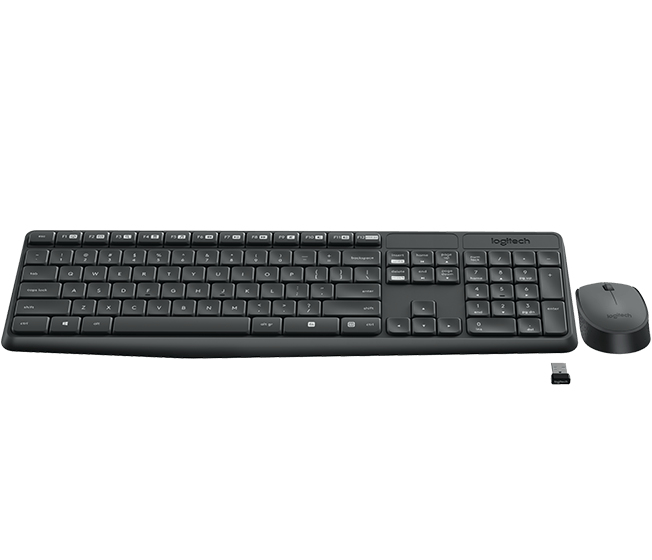 Logitech MK235 Kit Tastiera e Mouse Wireless