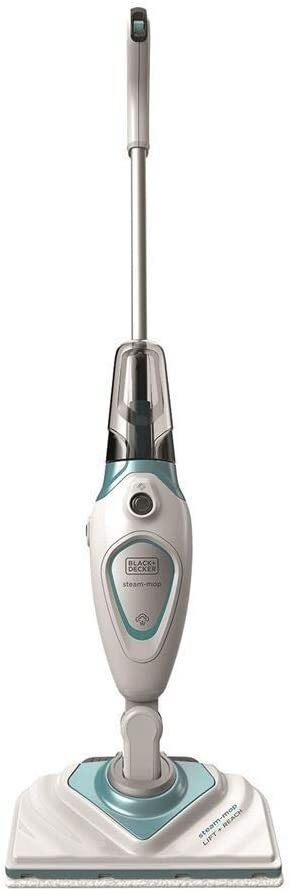 Black Decker Steam Mop FSM1616QS Lavapavimenti a Vapore 1600W 350ML
