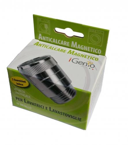 I-Genio Raccordo Magnetico Anticalcare in Ottone Cromato