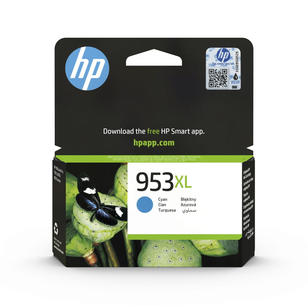 HP 953XL Cartuccia Inchiostro Ciano