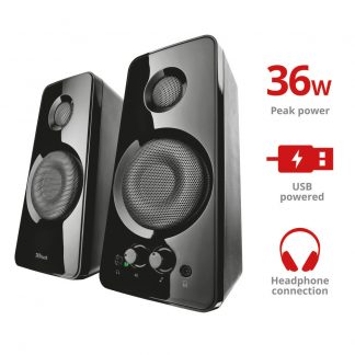 Trust Titan Nero Casse PC 2.0 36W USB