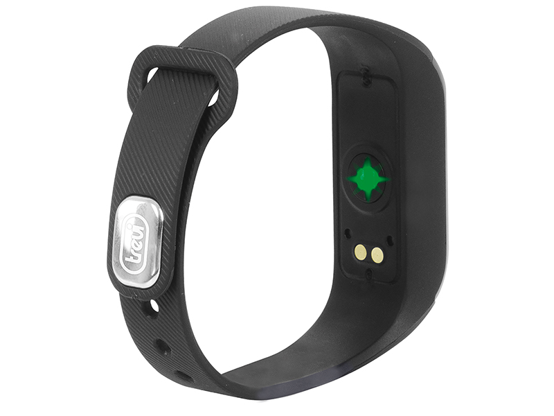 Trevi SF 230 HR Nero Smart Band Fitness con Cardiofrequenzimetro
