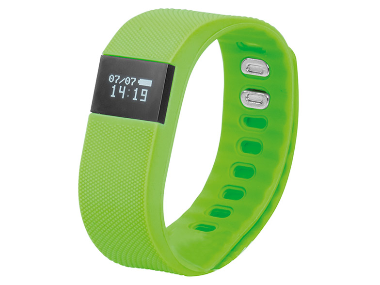 Trevi SF 160 Verde Smart Fitness Band Resistente ai Getti Acqua IP 65