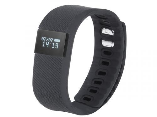 Trevi SF 160 Nero Smart Fitness Band Resistente ai Getti Acqua IP 65