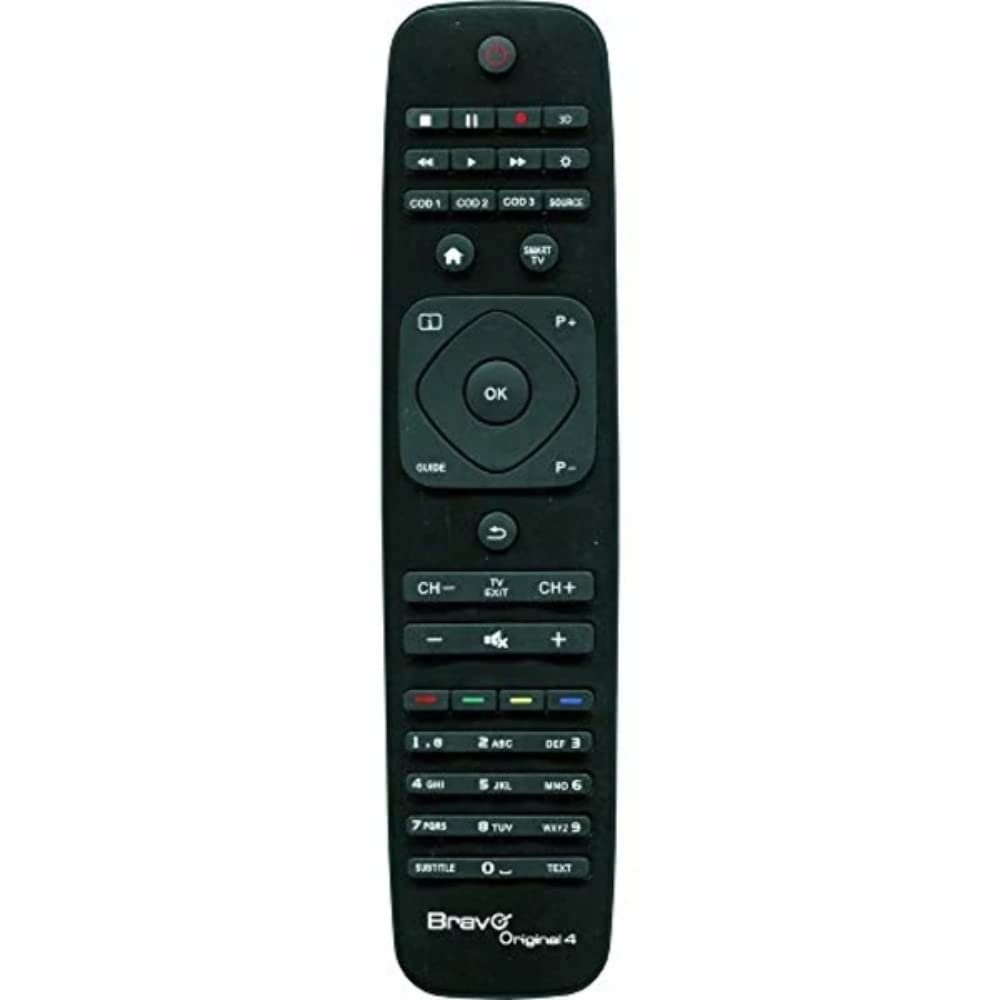 Bravo Original 4 Telecomando Dedicato per Tv Philips