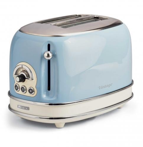Ariete Toaster Vintage Azzurro Tostapane Elettrico 810W