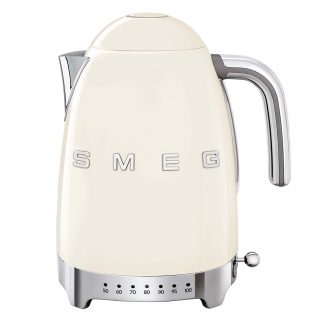 Smeg KLF04CREU Bollitore Elettrico Panna 2400W Capacita 1.7 Litri Temp Variabile