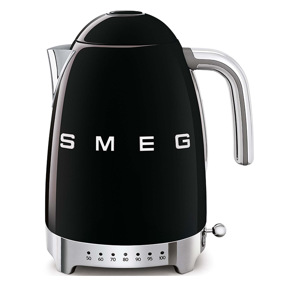 Smeg KLF04BLEU Nero Bollitore Elettrico 2400W Capacita 1.7 Litri