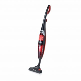 Ariete 2772 Scopa Elettrica Nera-Rossa Senza Sacco 600W 1 Litri