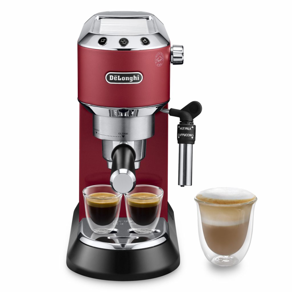 De Longhi Dedica Maestro EC685.R Macchina Caffe Espresso con Cappuccinatore