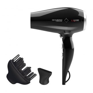 Gama GH0301 Asciugacapelli 2300W con Bocchetta Nero