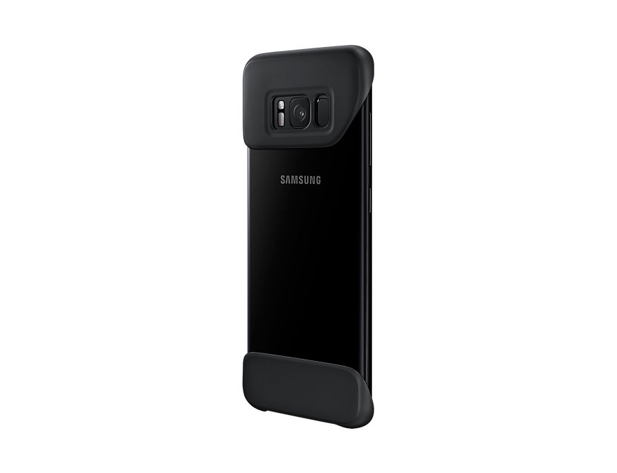 Samsung EFMG950CBEG Cover 2 Pezzi Nera per Galaxy S8