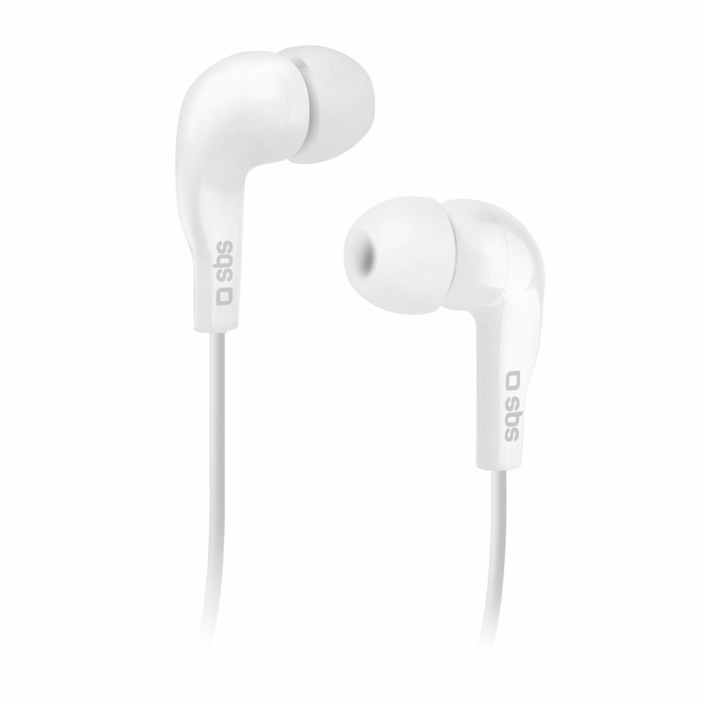 SBS TEINEARWL Bianco Auricolari con Filo Connettore Jack 3.5MM