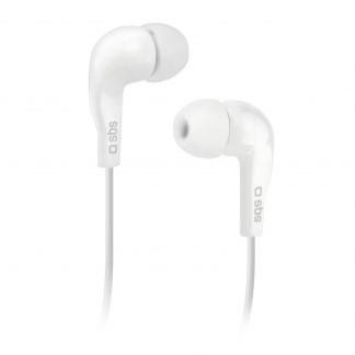 SBS TEINEARWL Bianco Auricolari con Filo Connettore Jack 3.5MM