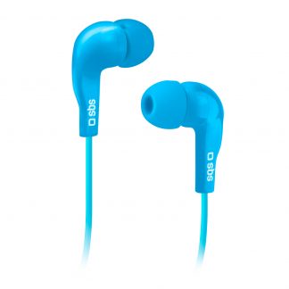 SBS TEINEARBL Studio Mix 10 Azzurro Auricolari con Filo 3.5 MM