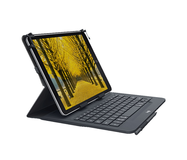 Logitech Universal Folio Custodia con Tastiera per Tablet Fino a 10 Pollici