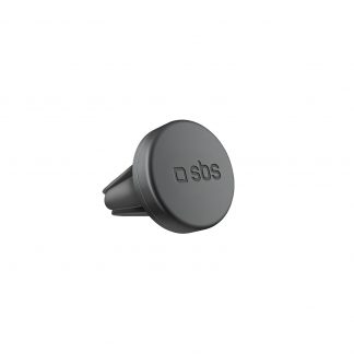 SBS TESUPPUNIVAIRMAG Supporto Auto Rotondo Magnetico Con Fissaggio a Clip