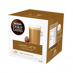 Nescafe Caffelatte Confezione 16 Capsule Caffe Compatibili Dolce Gusto