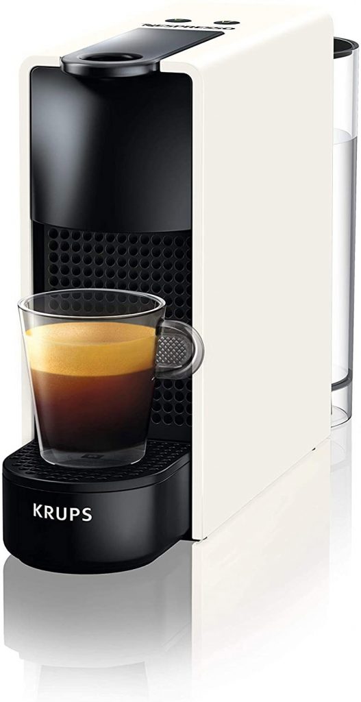 Krups Nespresso Essenza Mini XN1101K Bianca Macchina Caffe a Capsule