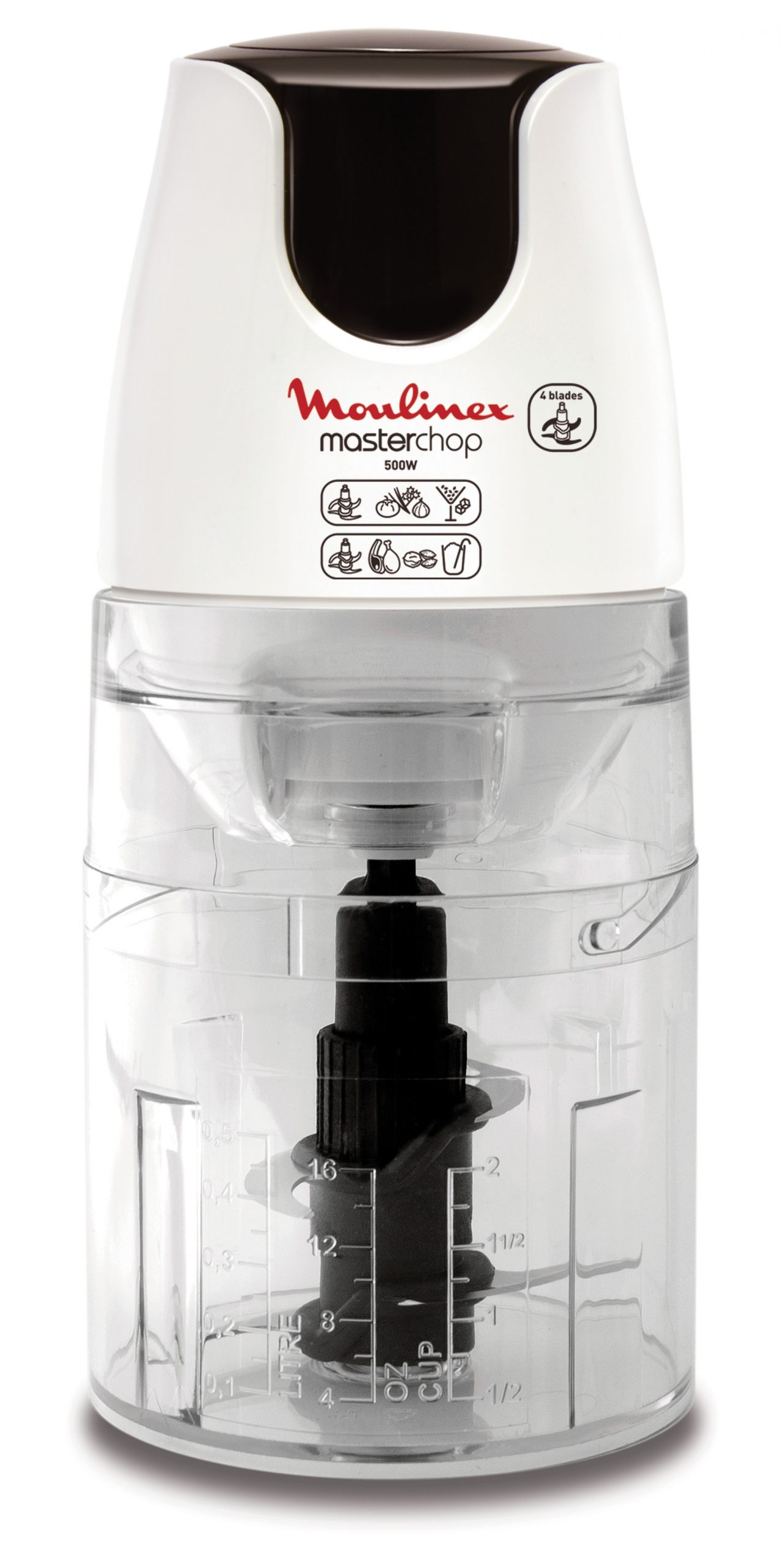 Moulinex Masterchop 3 in 1 DJ450B Tritatutto 500W Capacita 500ML