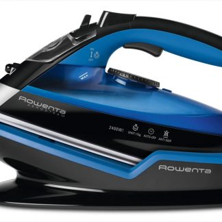 Rowenta DE5010 Ferro a Vapore Senza Filo 2400W Nero-Blu