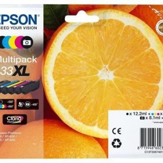 Epson Serie Arancia 33 XL Multipack 5 Cartucce Inchiostro Originale