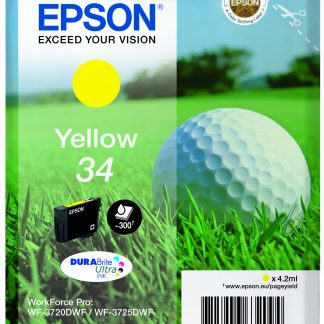 Epson T346 Serie Pallina Da Golf Cartuccia Ink Jet Giallo