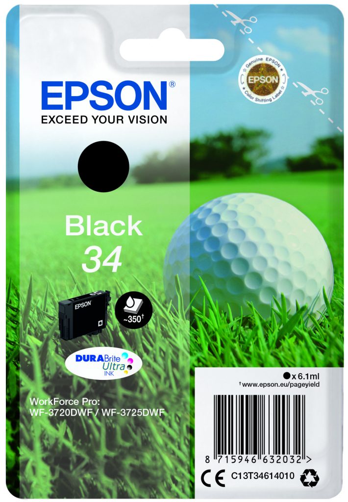 Epson C13T34614020 Cartucce Nere Inchiostro