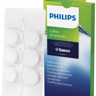 Philips CA670410 Pastiglie Sgrassanti per Macchine Caffe Espresso 6 Pezzi