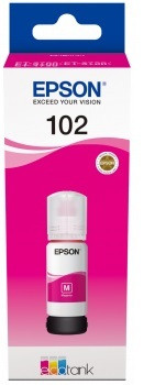 Epson 102 Magenta Flacone Inchiostro 70ml per Stampanti EcoTank